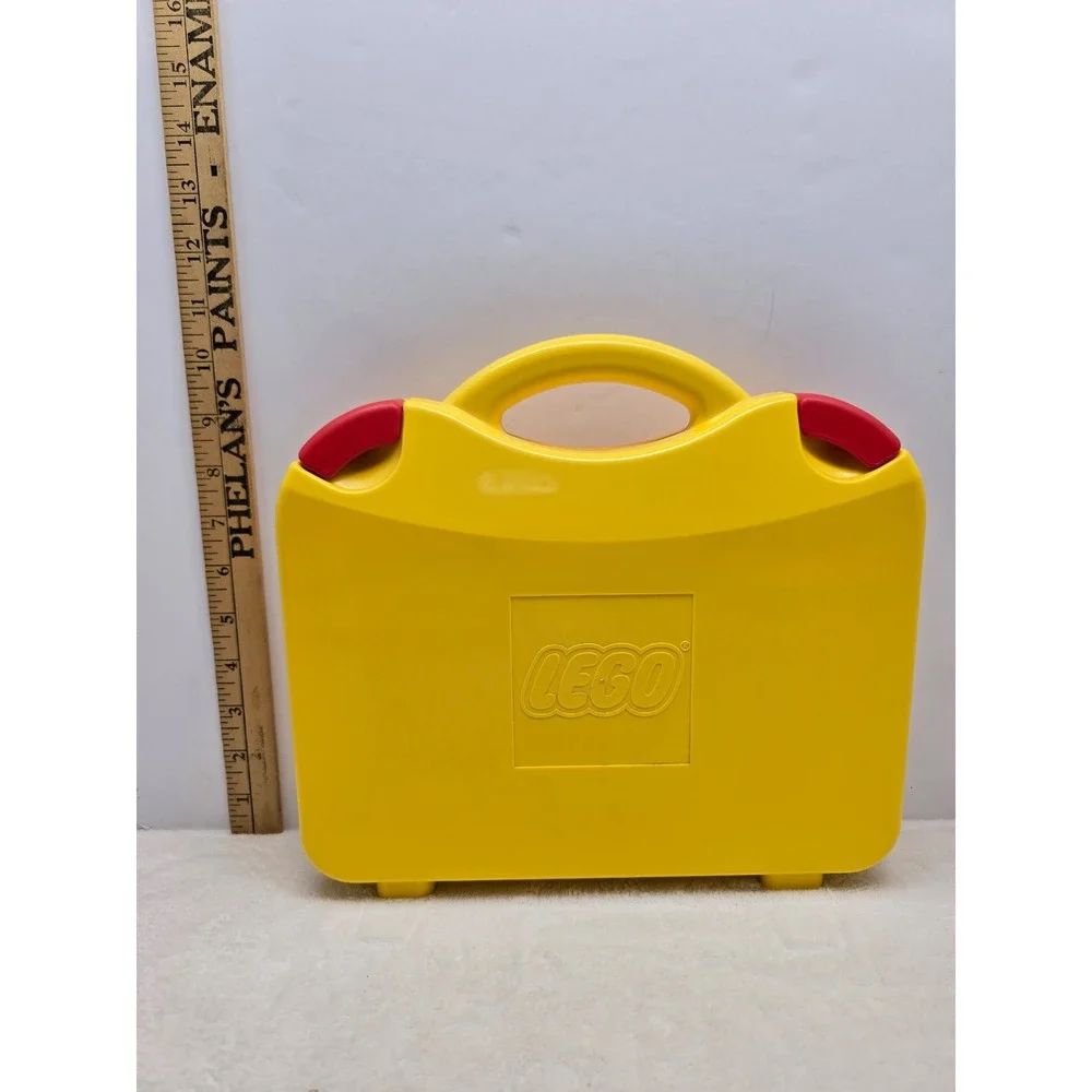 Lego City Stuntz Bike Bundle 60298 60296 60297 Minifigures Yellow Carrying Case